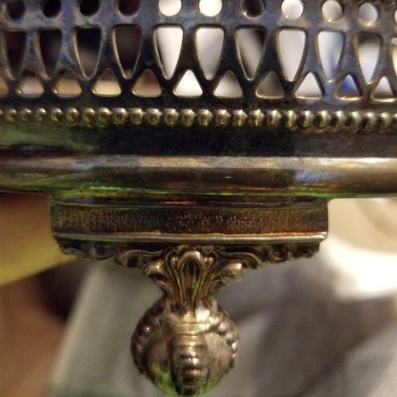 Vintage silver and Formica server - Picture 2 of 3